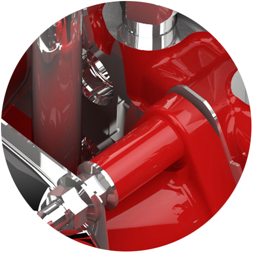 Close up of a Cummins Engine