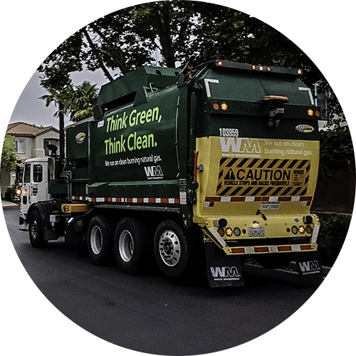 Cummins vocational refuse truck