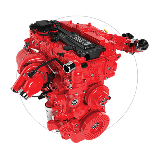 b67 octane gasoline engine for medium duty truck