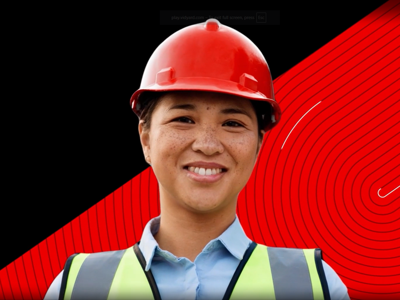 engineer with hard hat on