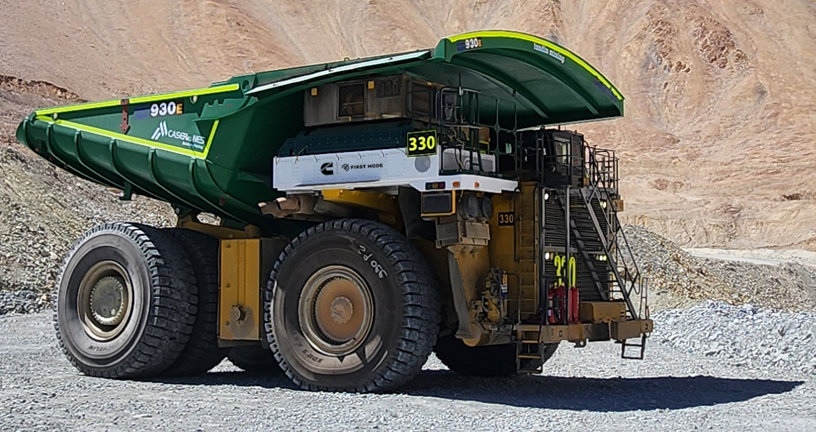 Mining truck