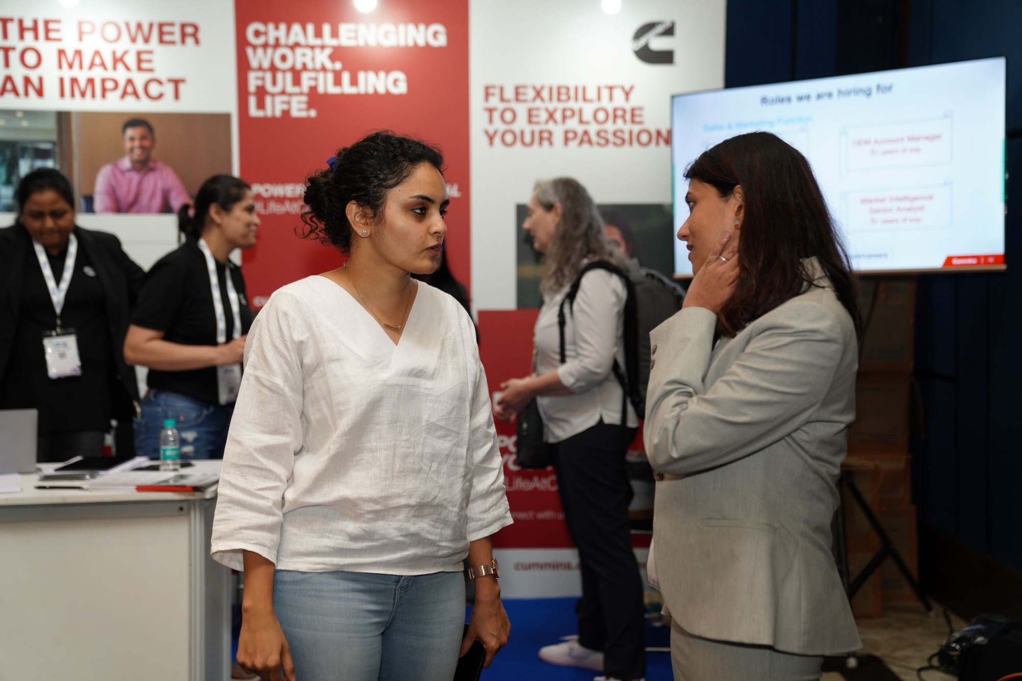 Annapurna Vishwanathan CIO Cummins India during "meet the leaders" session
