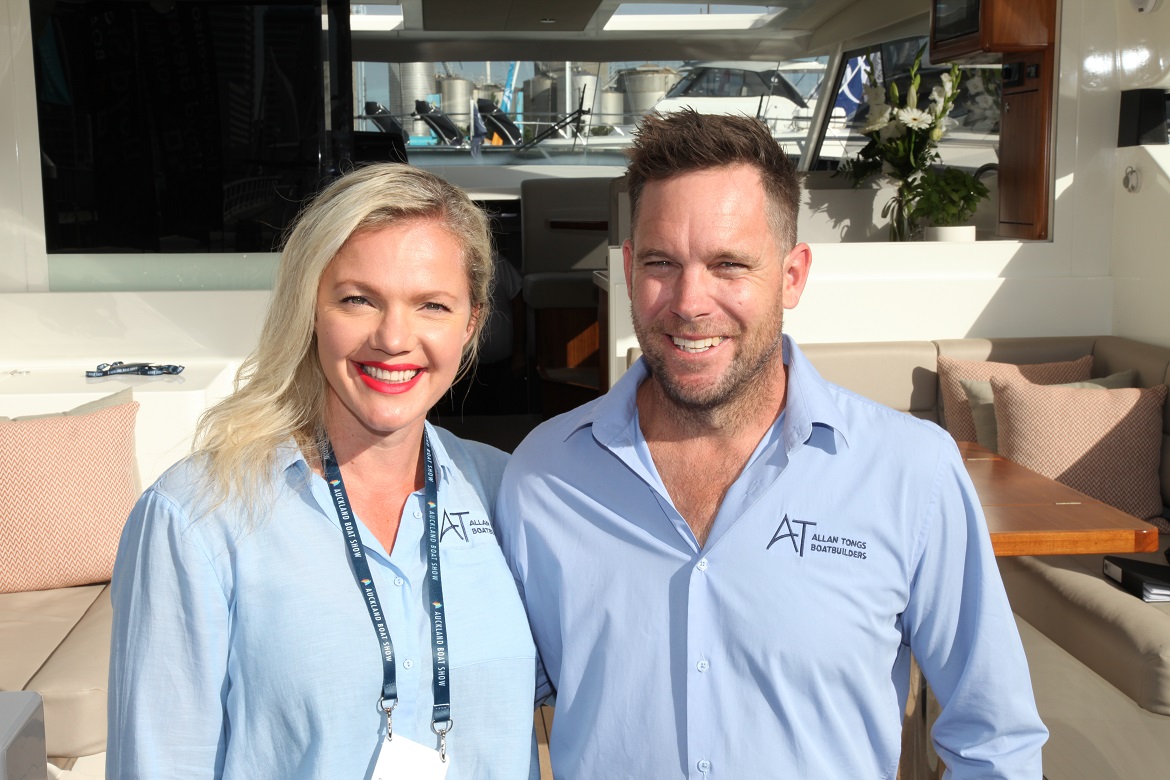 Nigel and Ester Tongs head up Allan Tongs Boatbuilders, one of New Zealand’s longest established and most respected builders.