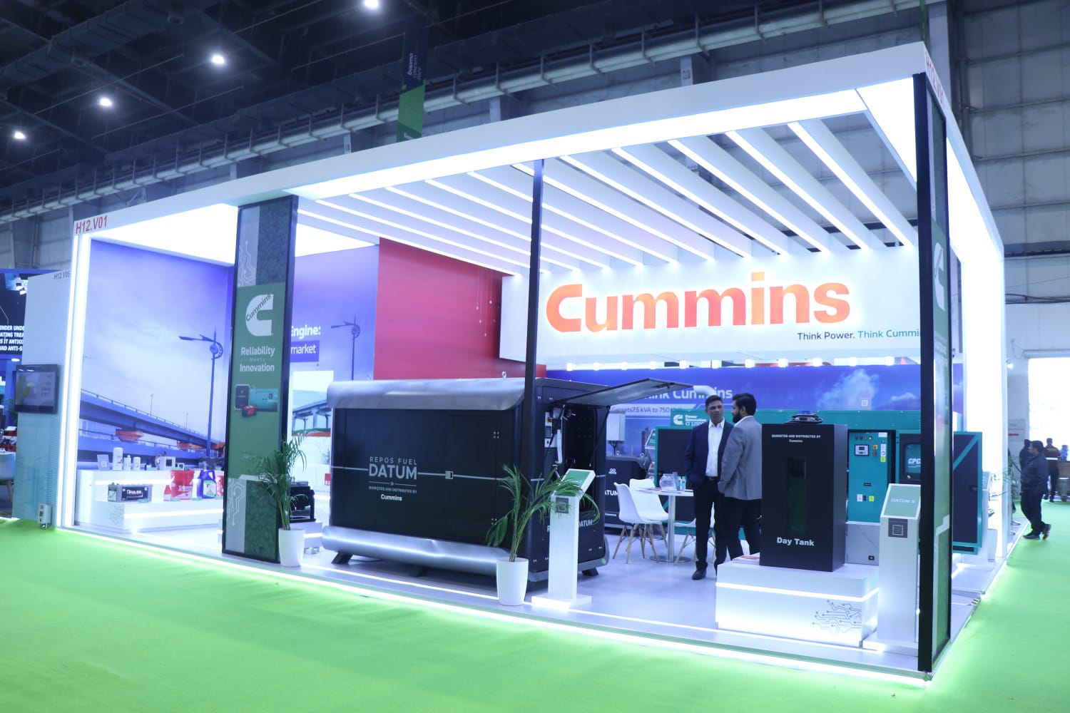 Cummins India Stall at bauma ConExpo 2024