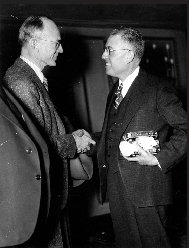 Clessie Cummins with Doctor Diesel