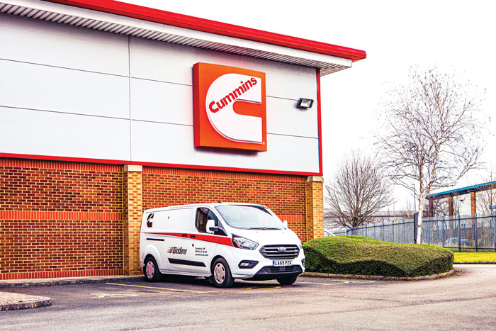 Cummins U.K. Service Van
