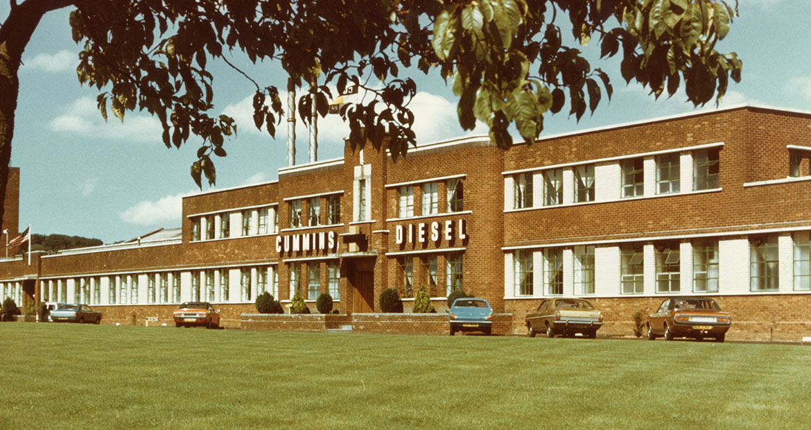Cummins Engine Company plant in Shotts, Scotland