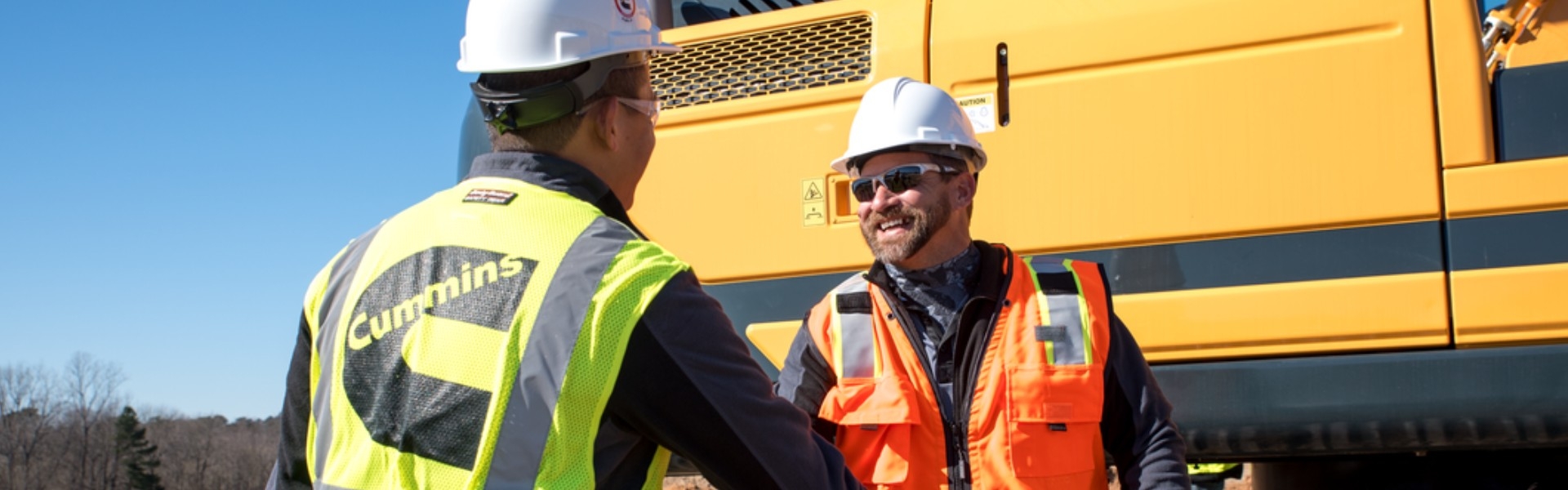 Cummins partner on site