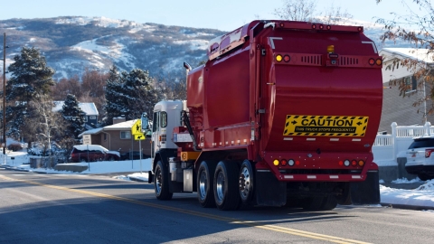 refuse truck