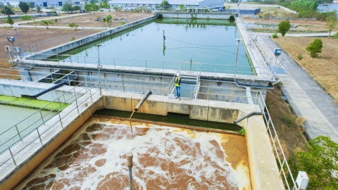 wastewater treatment plant