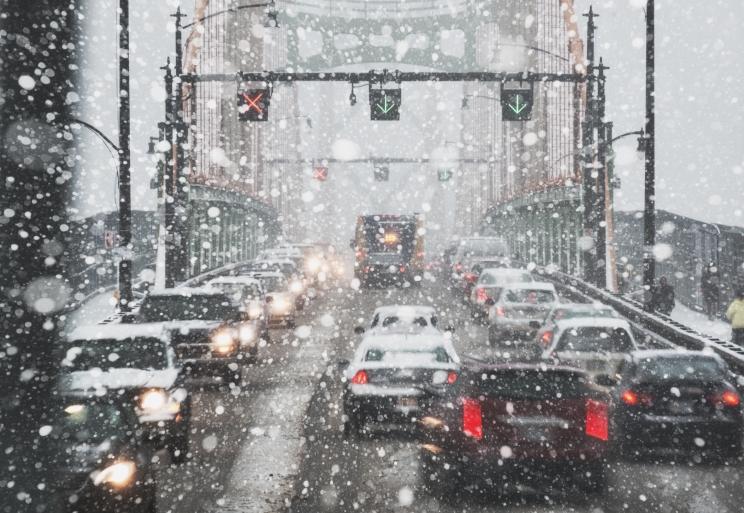 Unusual Snowstorm Picture