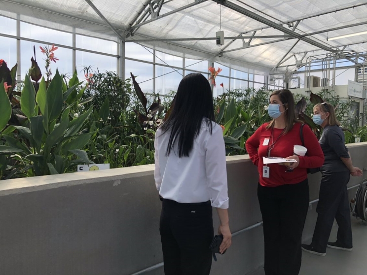 Employees at the Rocky Mount Engine Plant in North Carolina (U.S.) officially launch the plant's Water Hub in 2020. It uses a number of technologies including hydroponics to return millions of gallons of water to the plant for non-potable use.