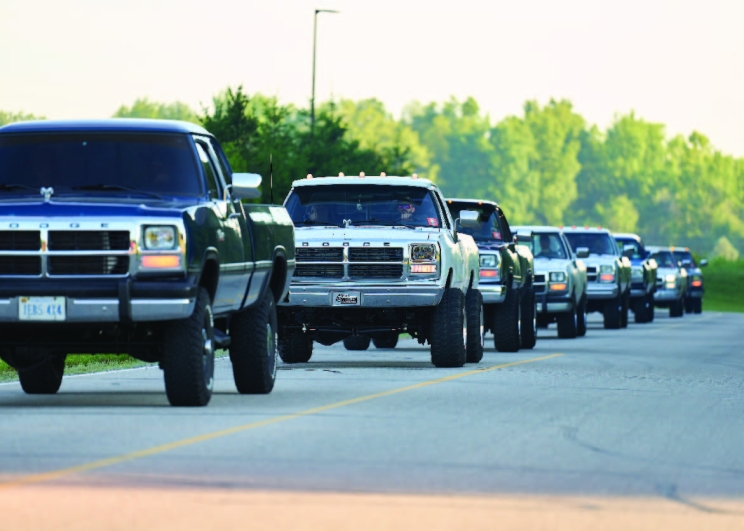 Trucks at First Gen Rally