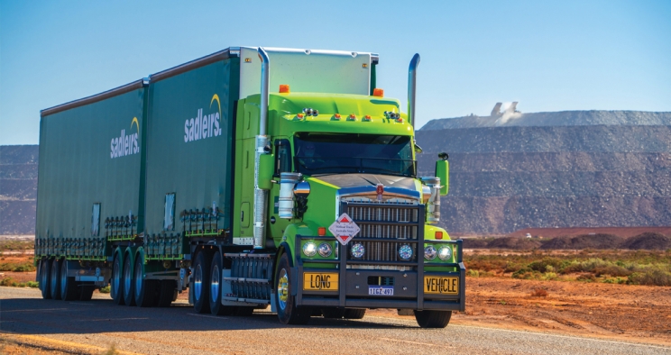 New Kenworths are opertaing on triple roadtrain work.