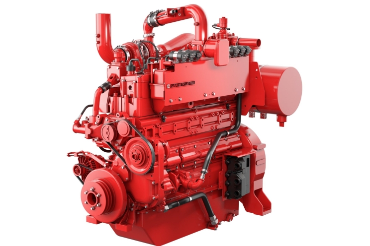 GTA855gce natural gas engine for gas compression applications