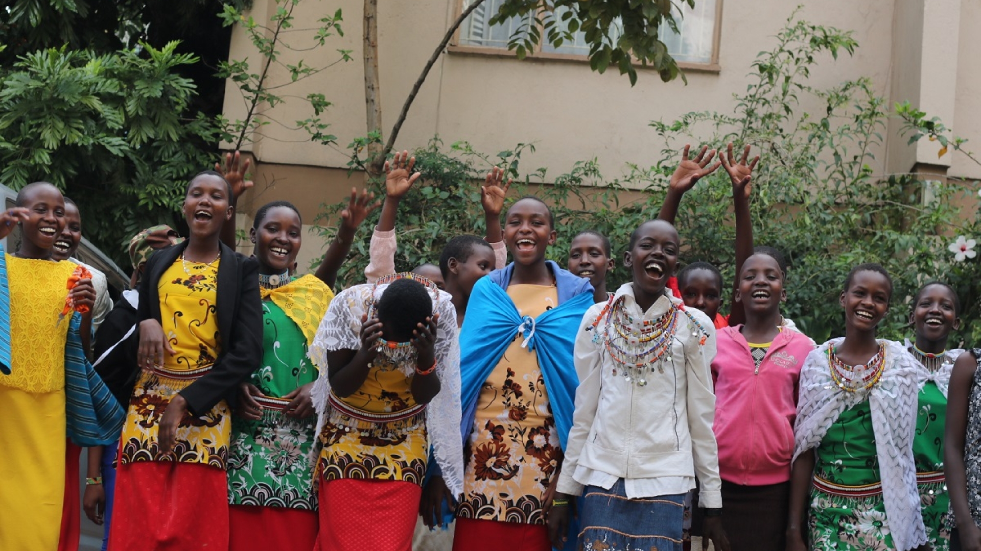 Participants in Rise Up’s Girls’ Voices Initiative in Kenya learn how to develop their own strategies to improve girls’ lives.