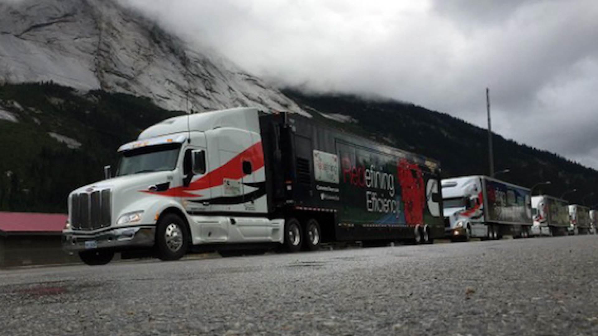 cummins tour convoy cloudy mountain highway