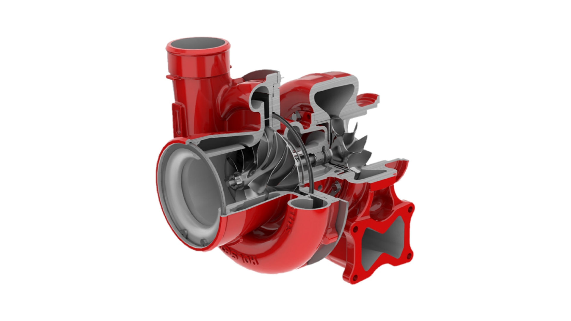 Holset 850 turbo rendering
