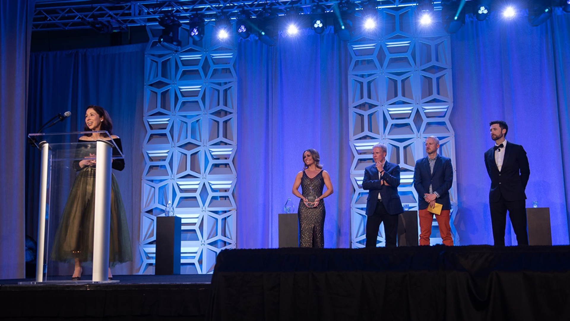 Cummins Executive Director – IT Strategy and Planning, Gulsu Law accepts The Large Enterprise of the Year Mira Award