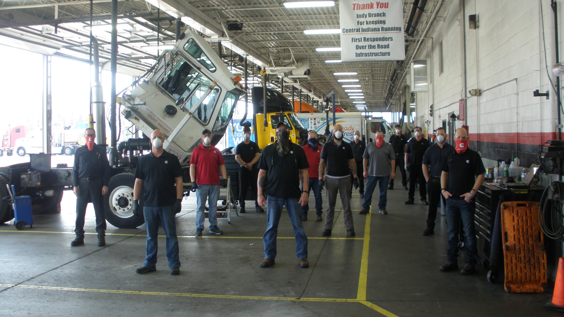 The Indianapolis branch is practicing social distancing and other safeguards during the COVID-19 crisis while keeping customers moving through the heartland of the U.S.