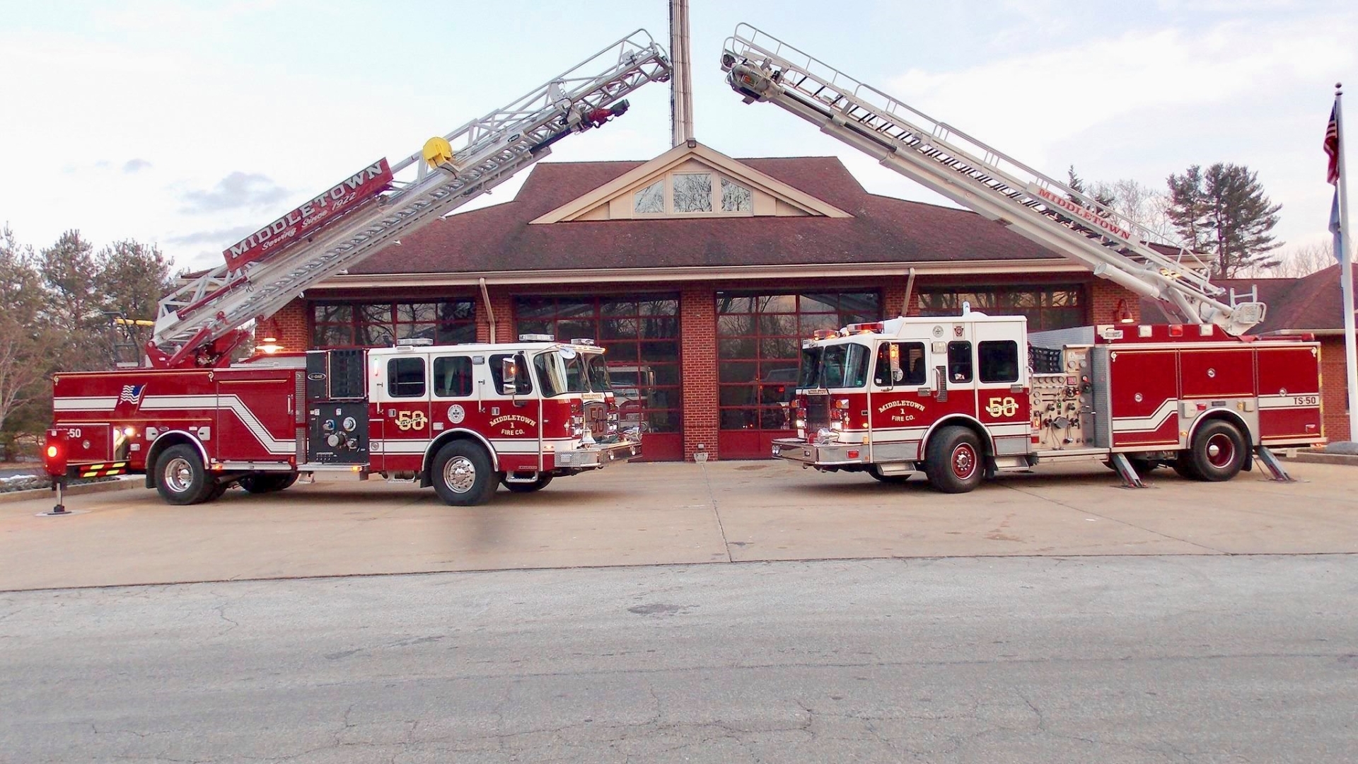 The Middletown Fire Department in Media, Pennsylvania, knows residents are counting on a swift response at any time of the day or night, especially in times like these.