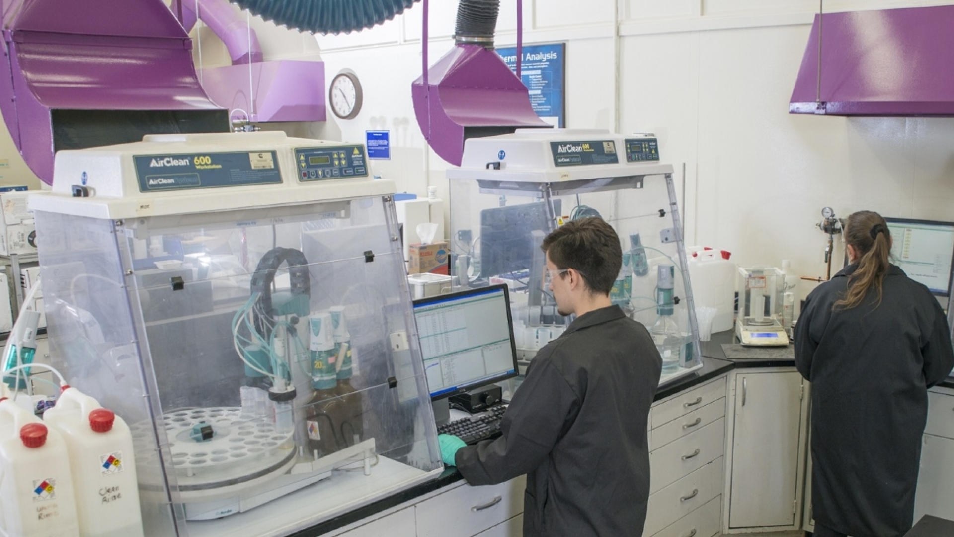 The Material Science Lab at the Cummins Technical Center.