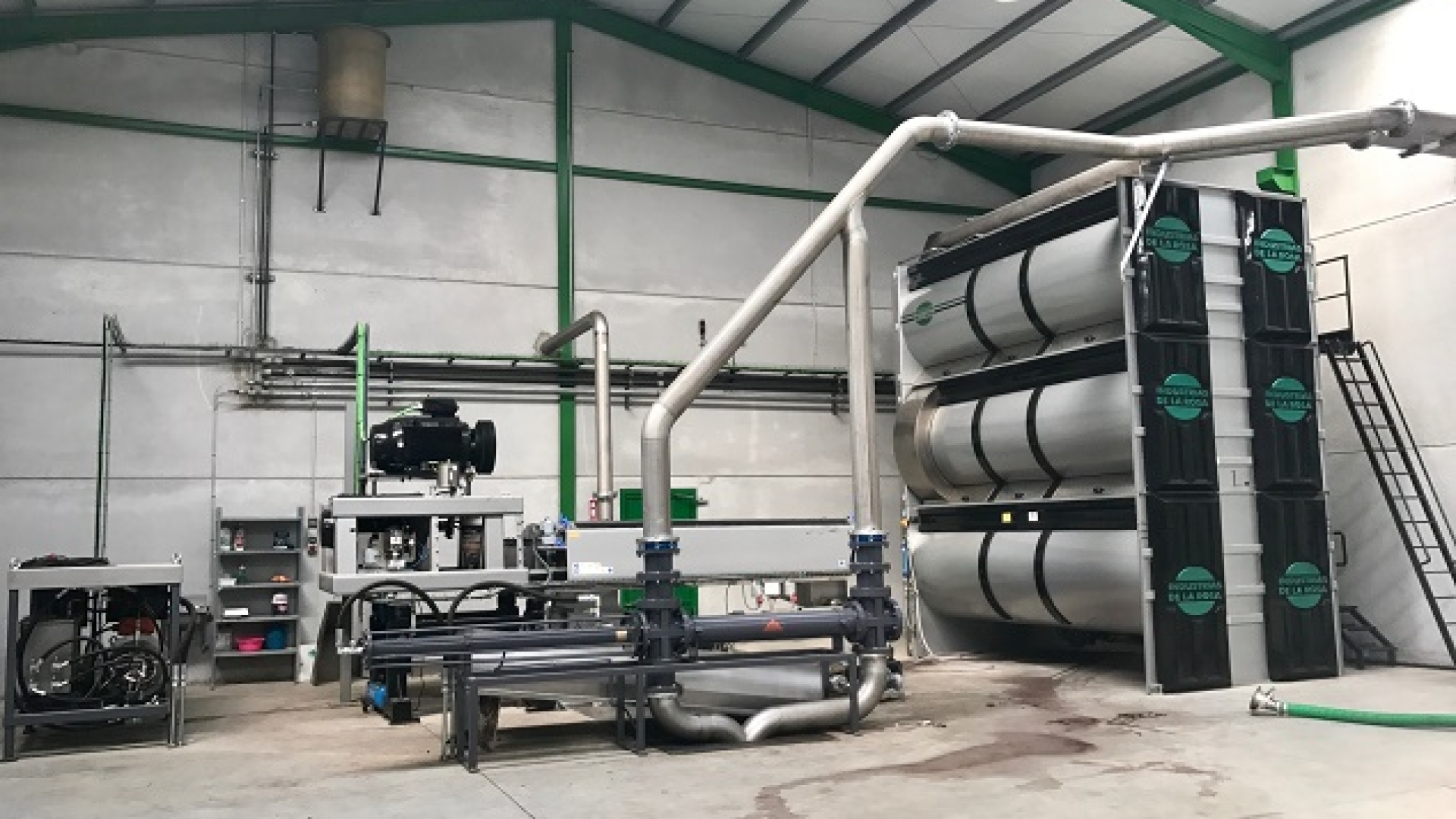 olive oil orujo processing
