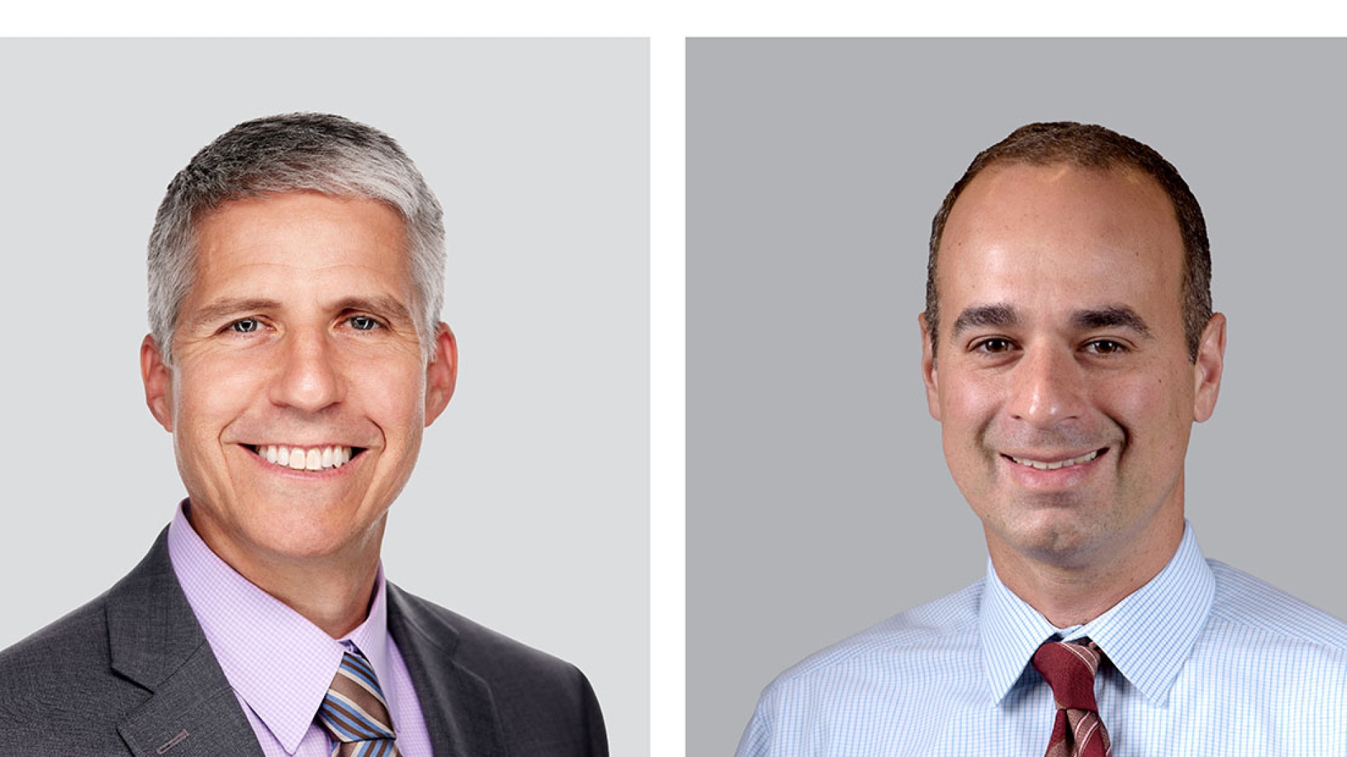 Headshots of Slade and Iazdi