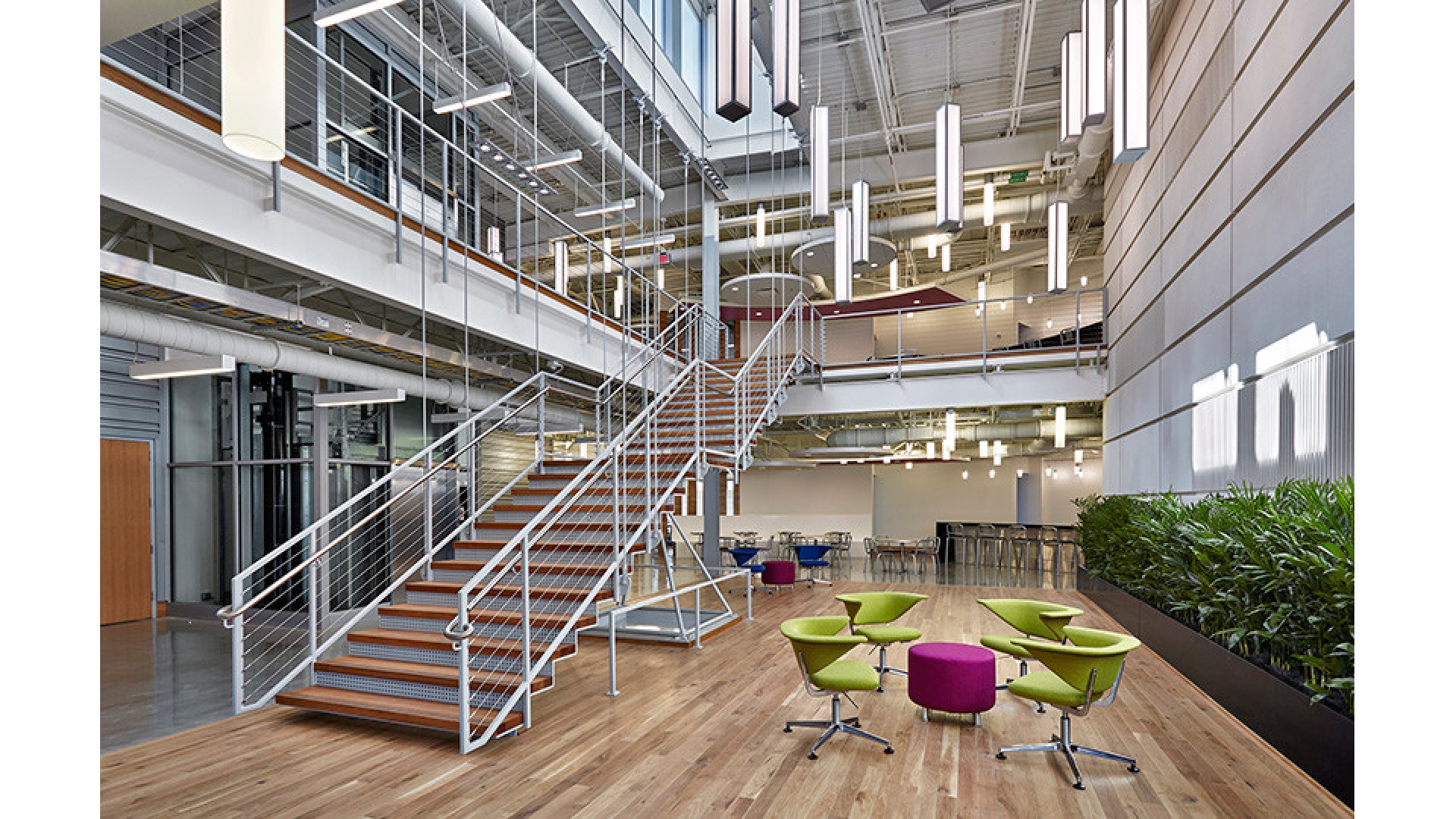 The technical center at the company's engine plant in Seymour, Indiana (U.S.).