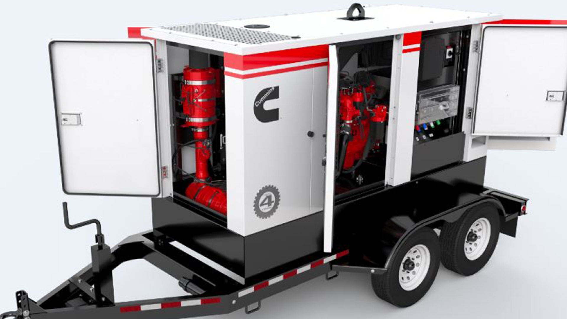 The C70D2RE is the newest member of the Tier 4 Final mobile generator set product line, powered by a U.S EPA Tier 4 Final certified QSB5-G11 Cummins engine. 