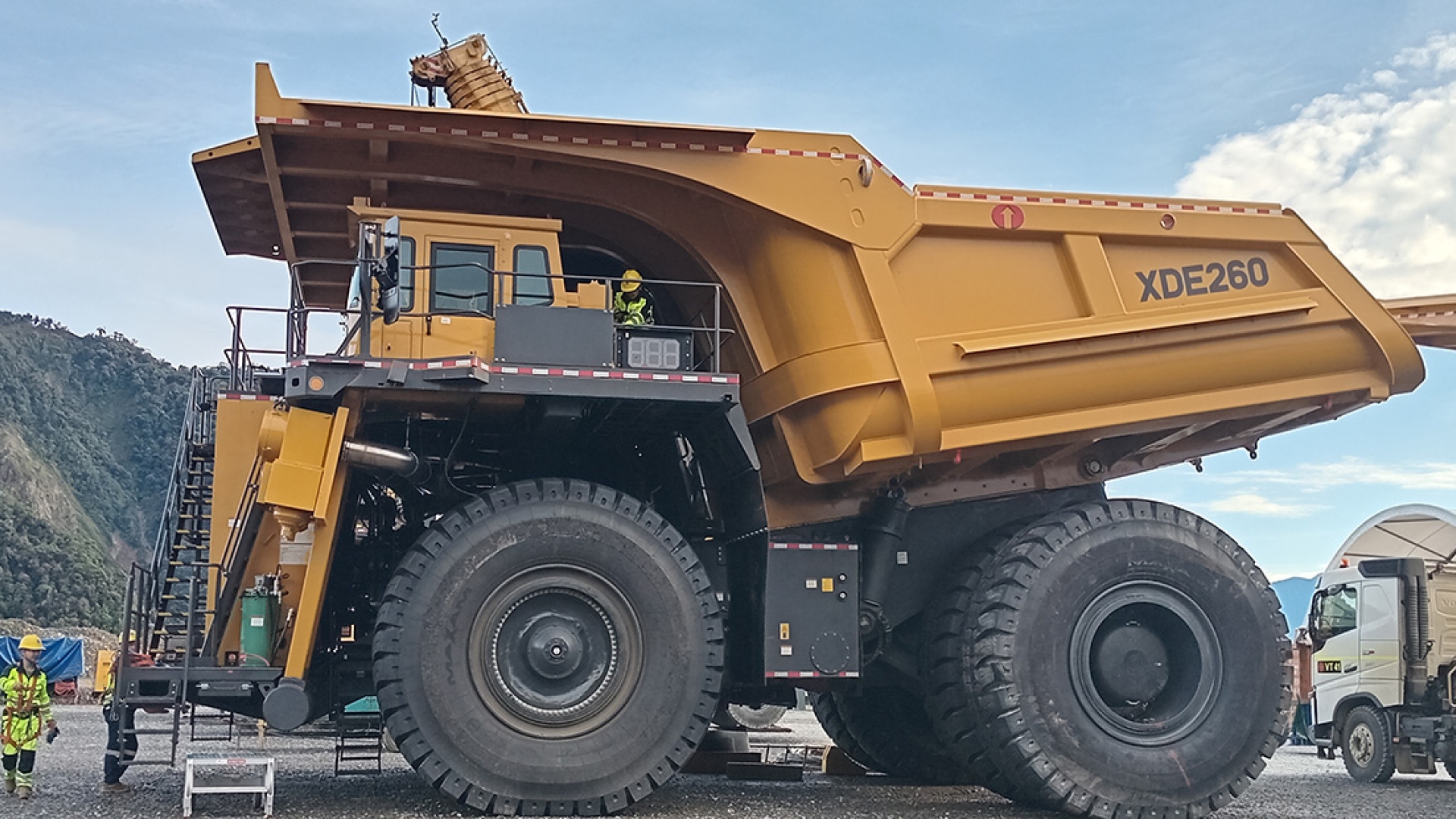 Ok Tedi mining truck
