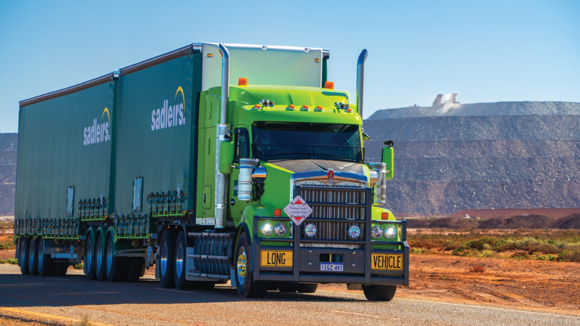 New Kenworths are opertaing on triple roadtrain work.