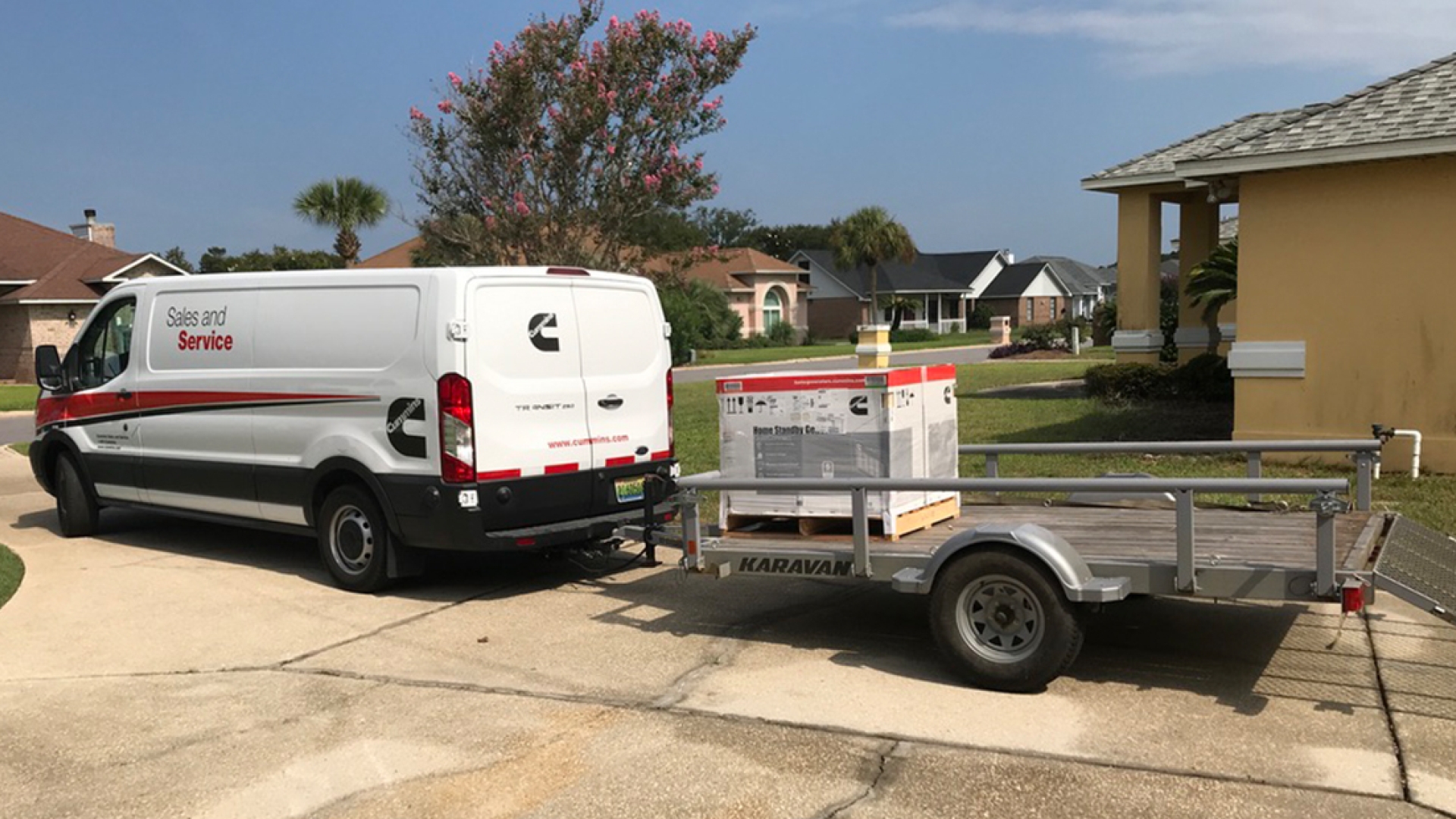 Sales and Service generator delivery