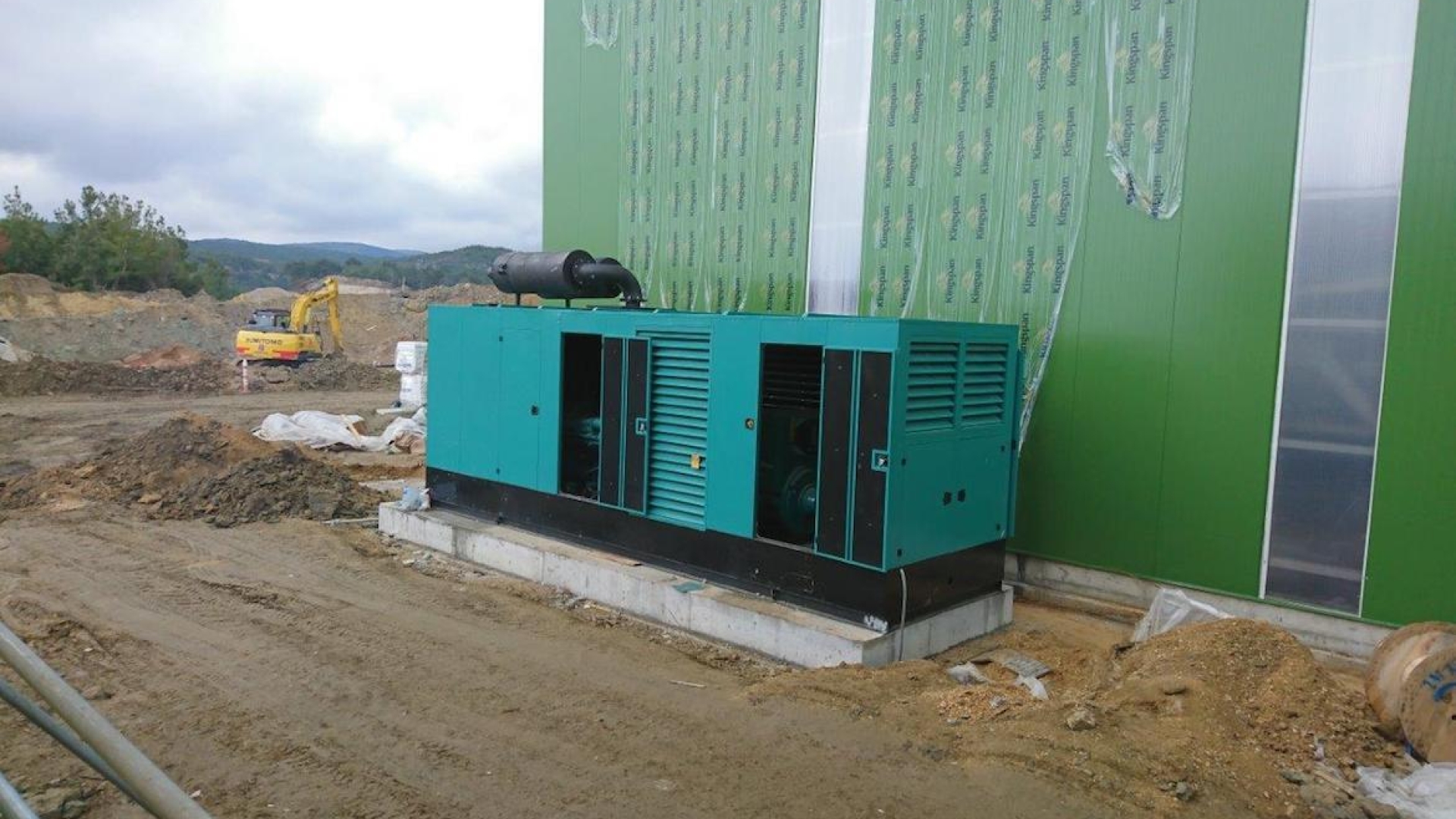 Installation at the site was by Cummins Turkey and dealer AET