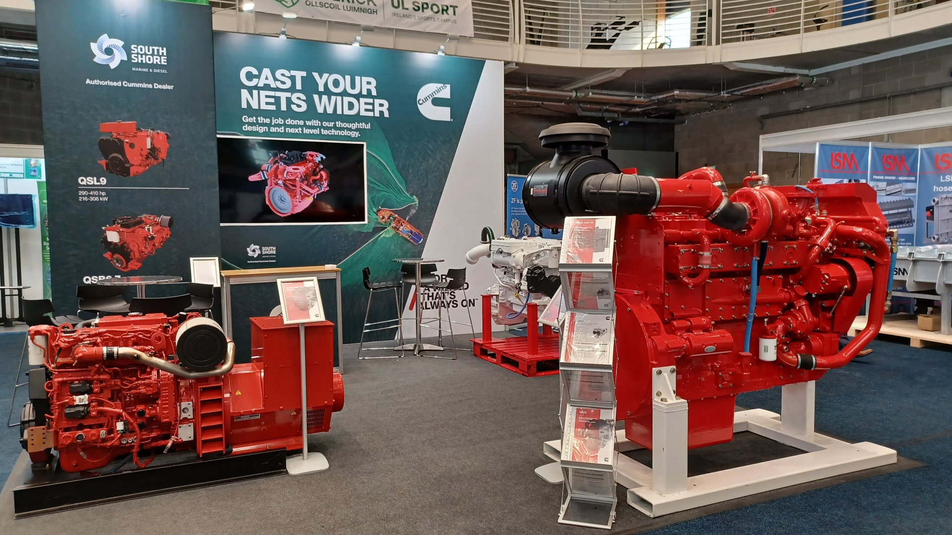 B4.5 marine generator set at Skipper Expo in Ireland