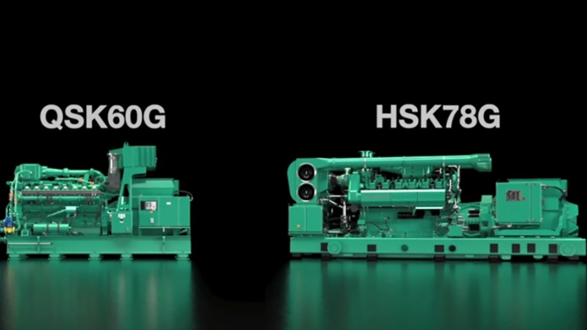 Cummins QSK60G and HSK78G