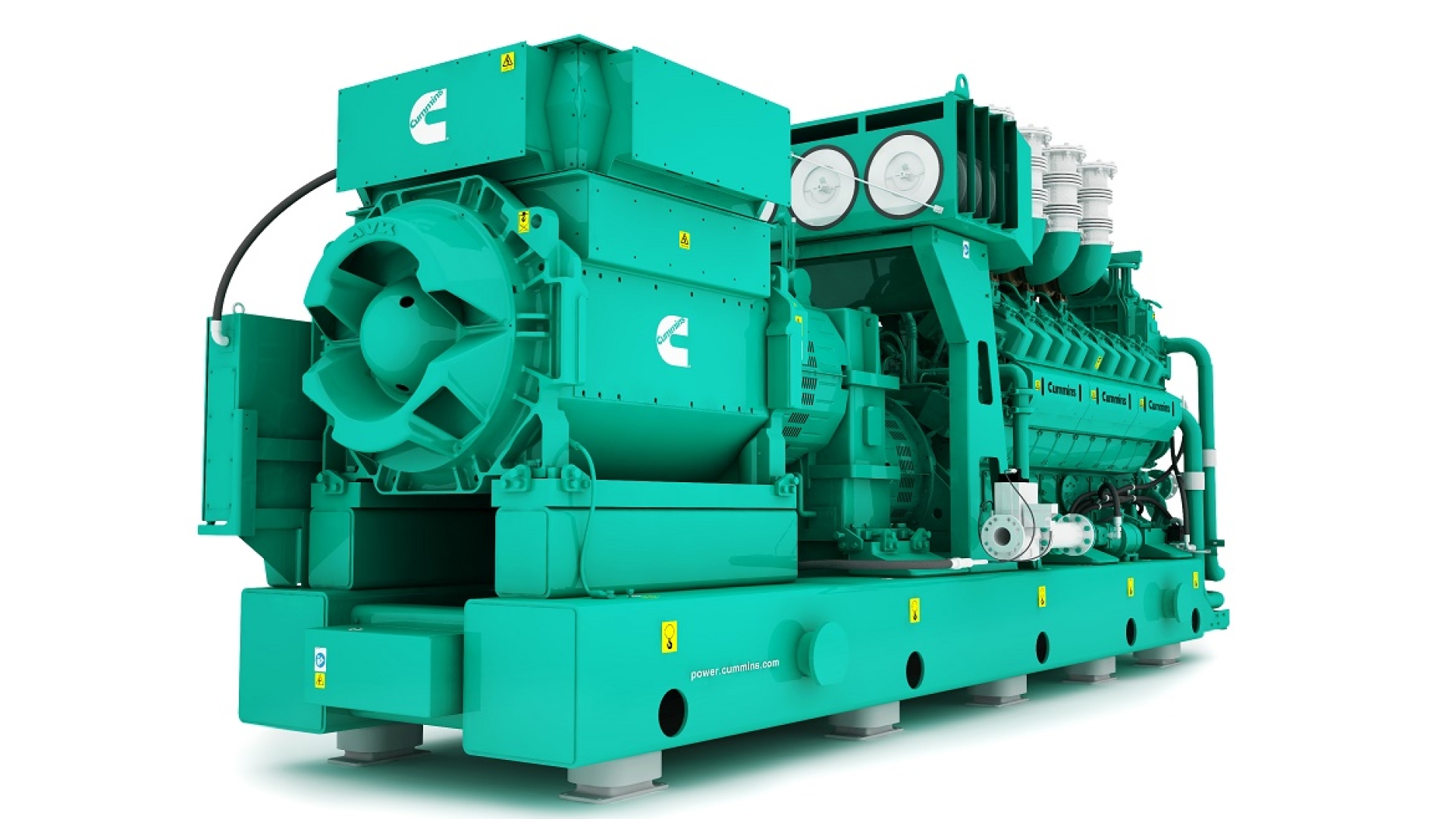 Cummins Inc. has announced the launch of a new upgraded 60 Hz natural gas generator set, powered by an 18-cylinder multi-turbo natural gas engine, as part of its 91-liter gas product range. 