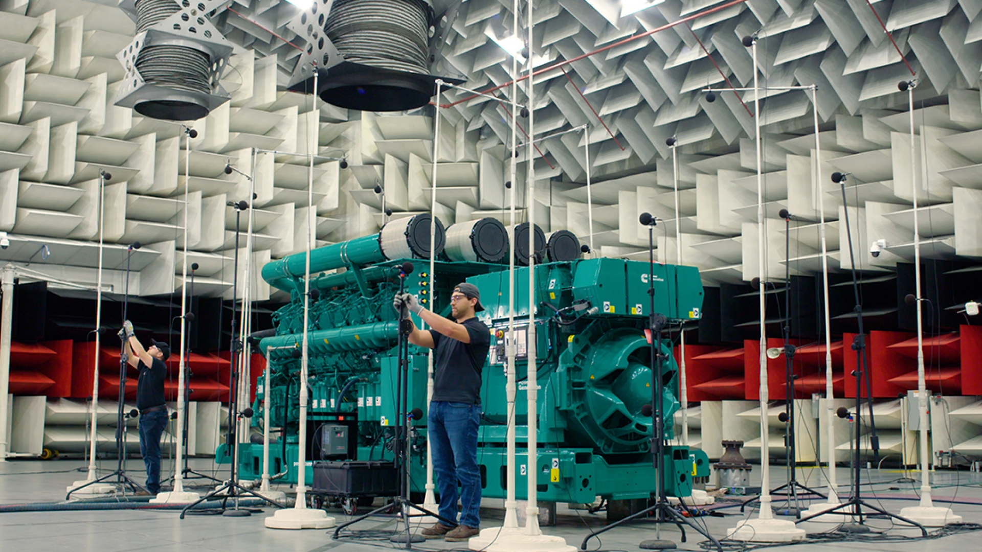 Inside Cummins Acoustic Technology Center