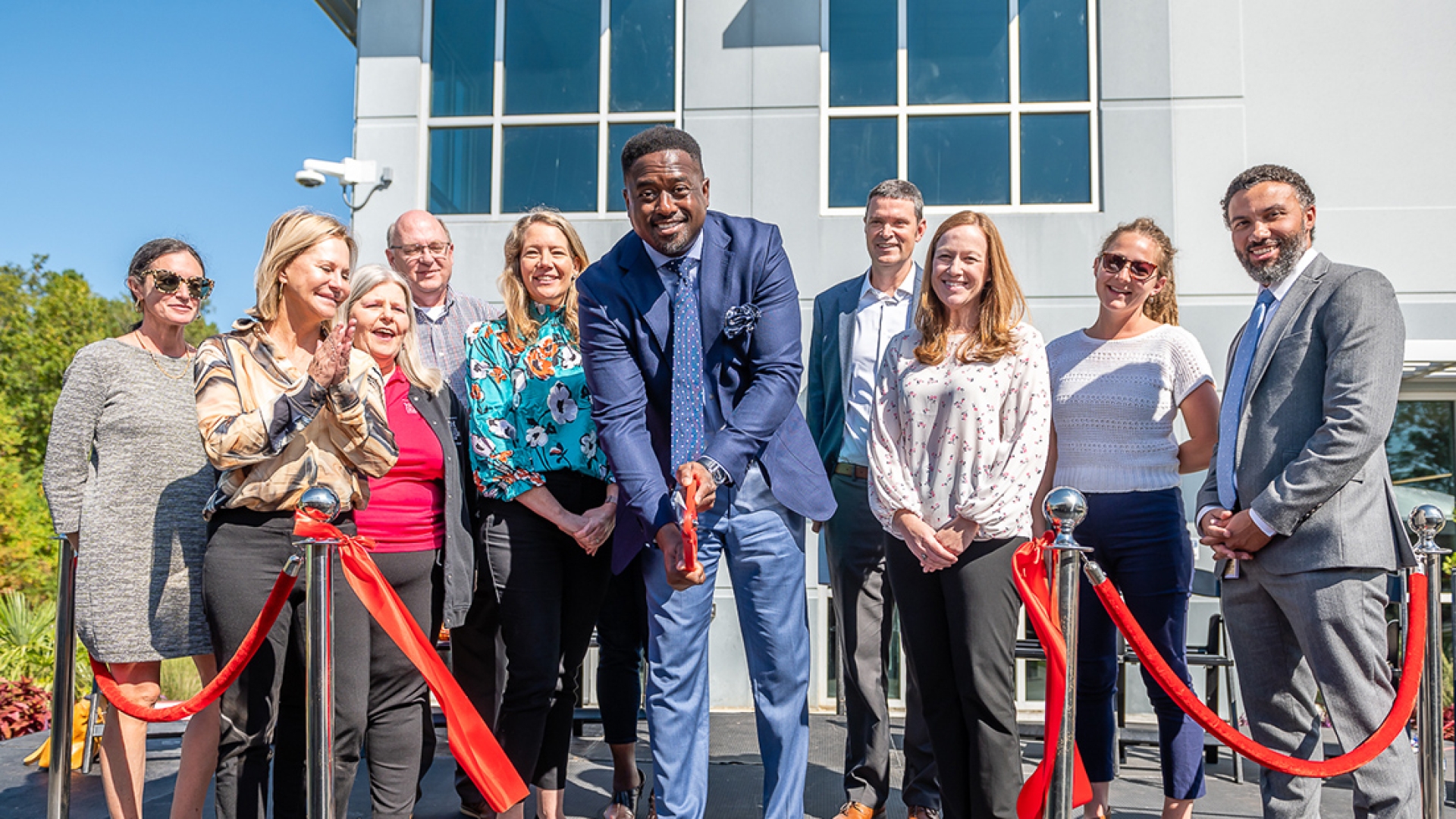 Ribbon cutting ceremony