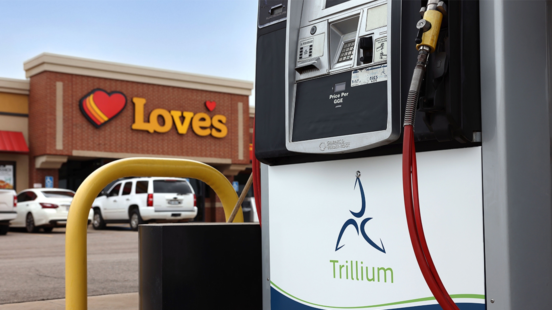fuel pump at Love's