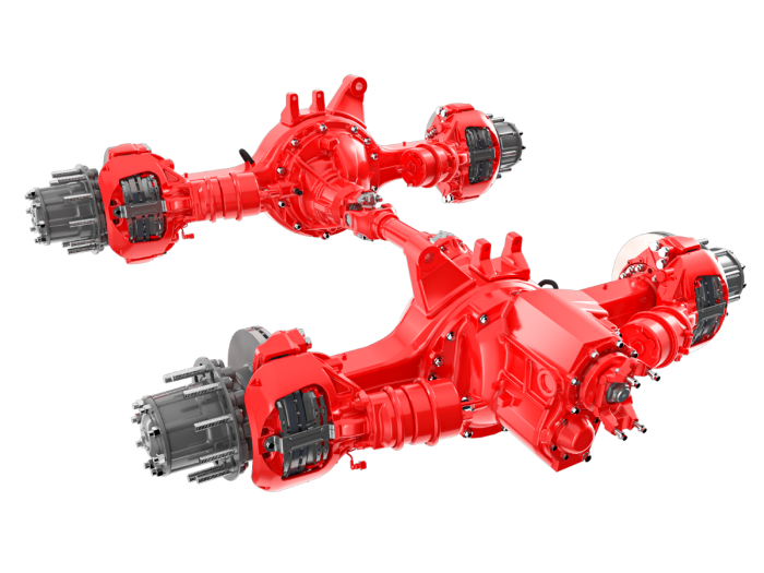 tandem rear drive axle