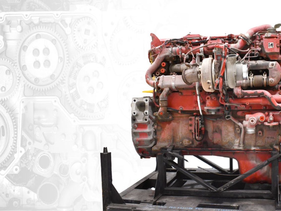 early engine reconfigured on display