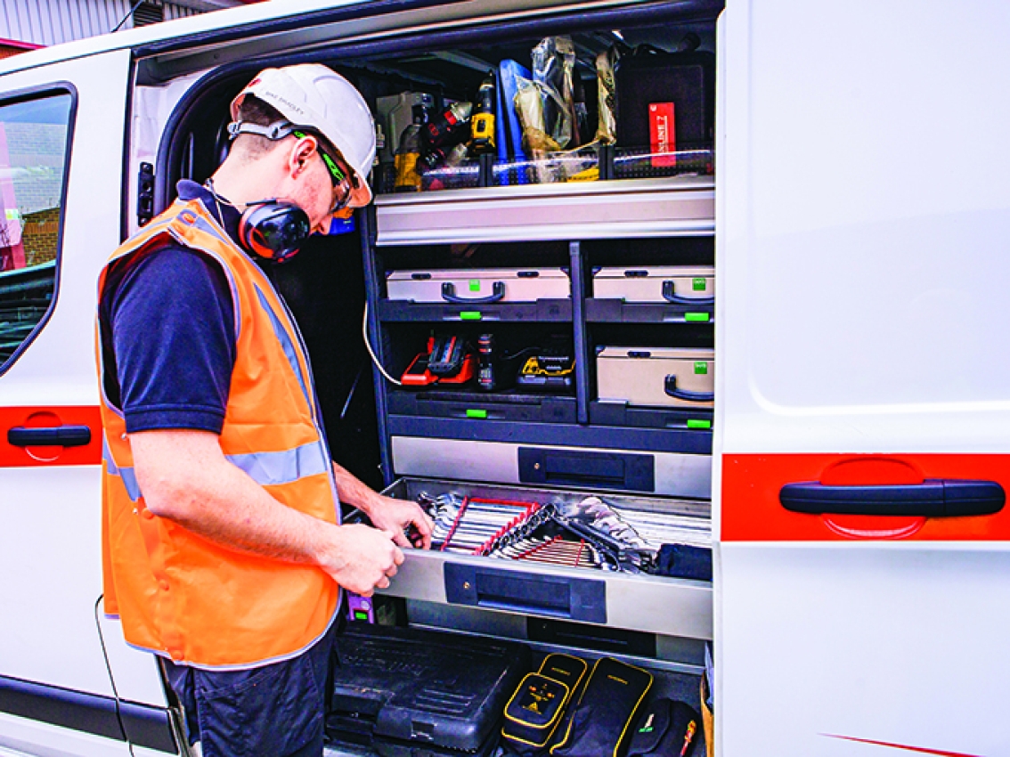 Cummins service technician