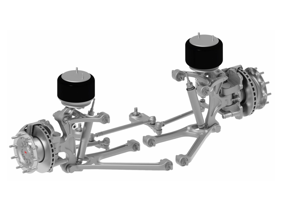 pro tec axle for bus application