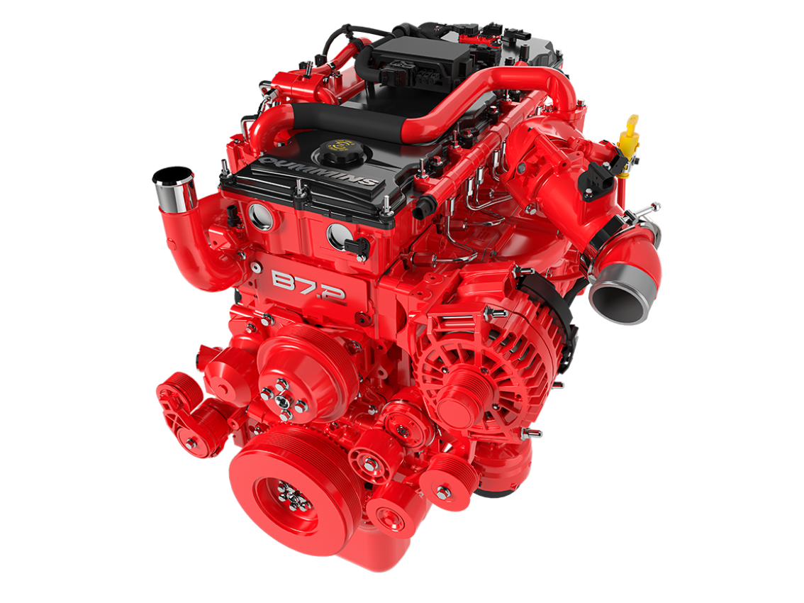 b72 transit bus engine