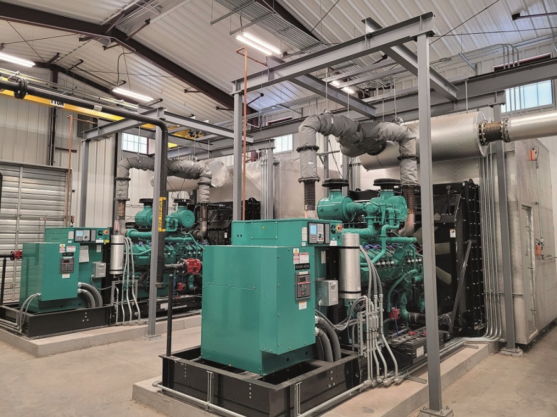 gen set in waste water treatment