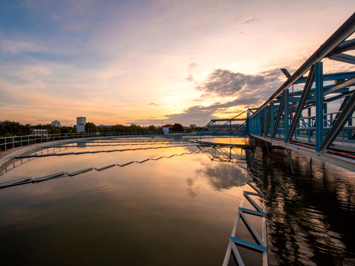 waste water treatment center
