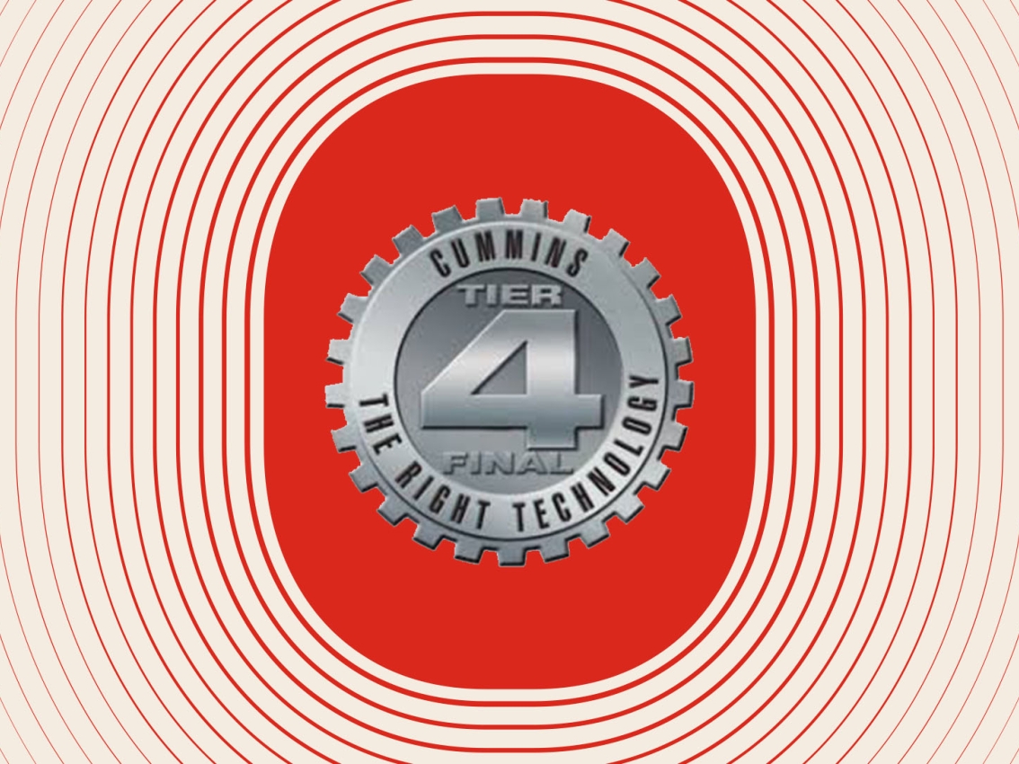 Cummins Tier 4 badge