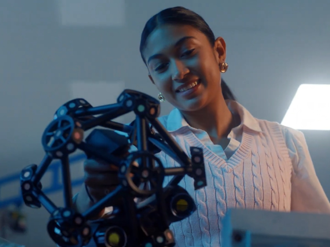 student testing science technology