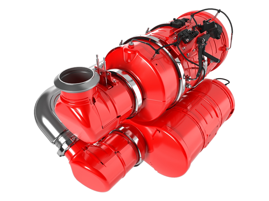 twin module aftertreatment